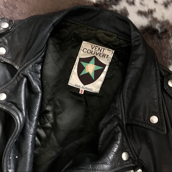 Vintage leather jacket - Picture 2 of 4